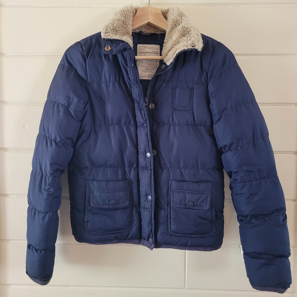 Mini cropped puffer